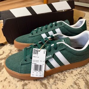 Adidas Men's Green Sneakers